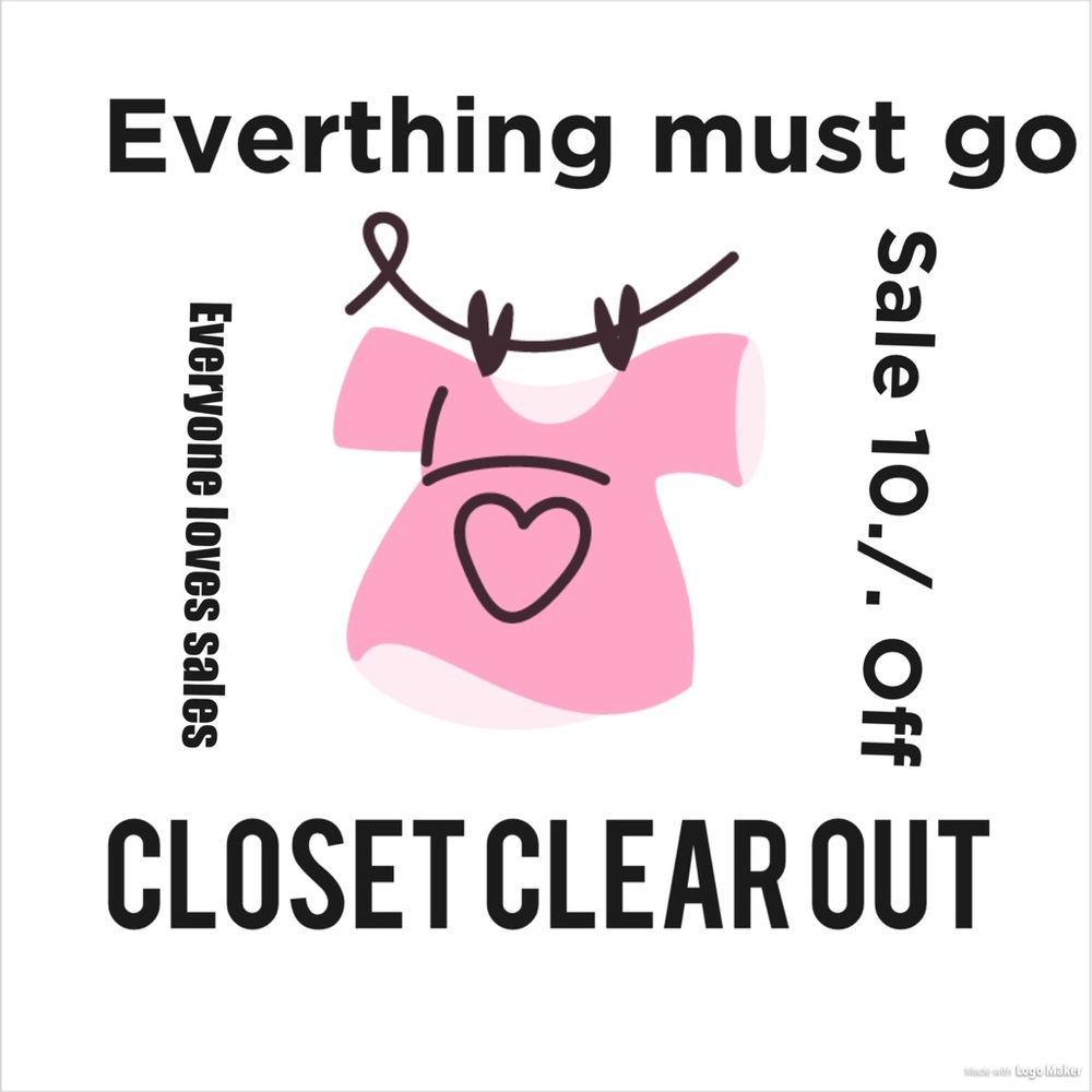 Closet clear out